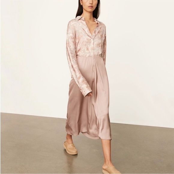 Vince skirt in rose pink - Picture 1 of 5